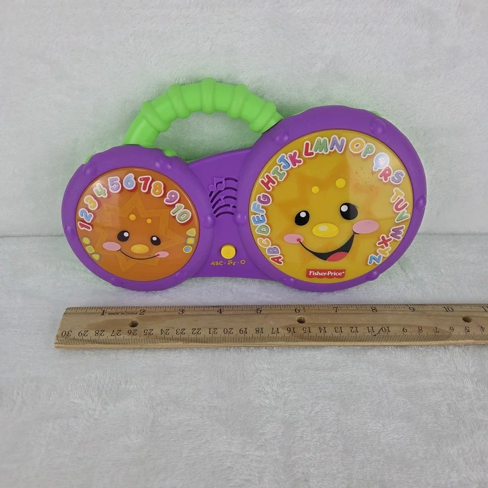 Fisher Price Laugh and Learn Bathtime Bongos 2012 Musical Toy Tested Works
